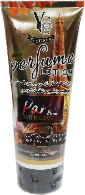 YC Paris with Love Perfume Lotion